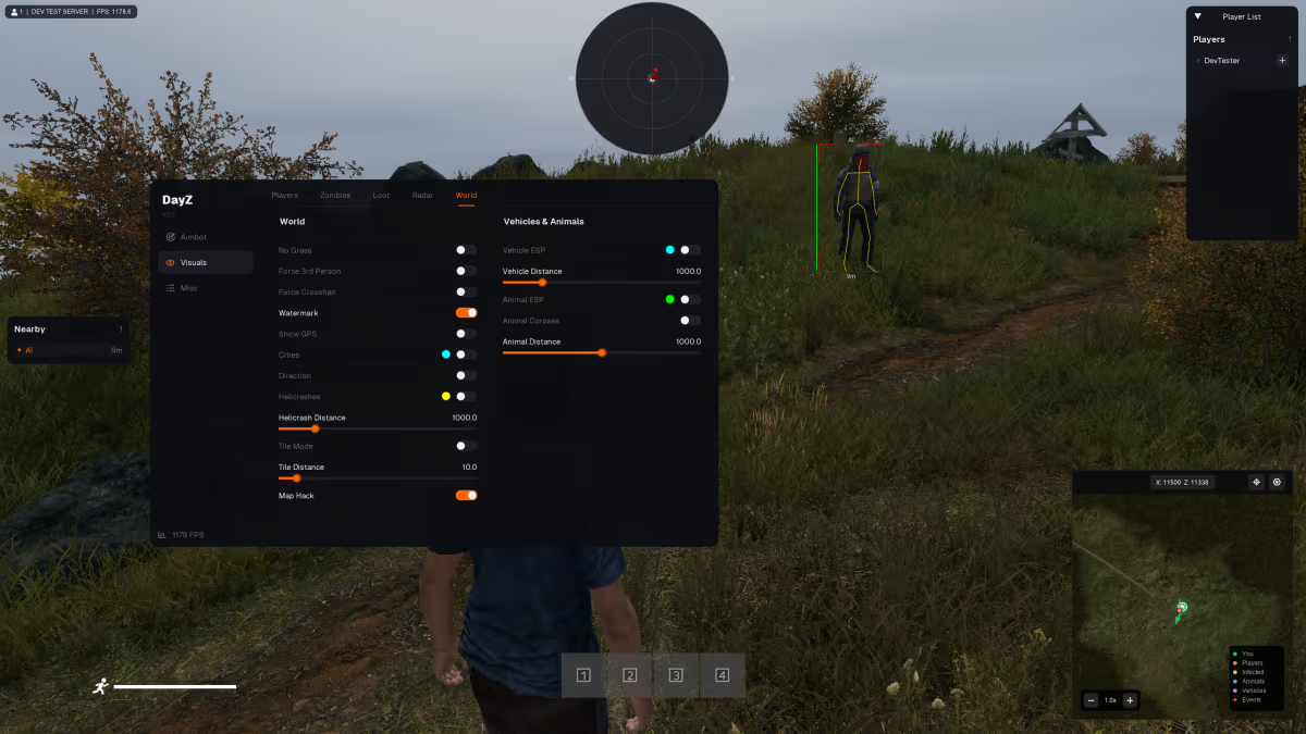 Kernaim DayZ in-game screenshot