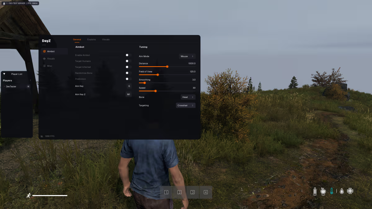 Kernaim DayZ in-game screenshot