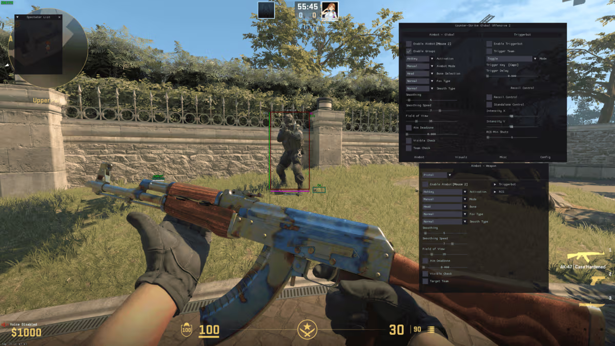 Kernaim CS2 in-game screenshot