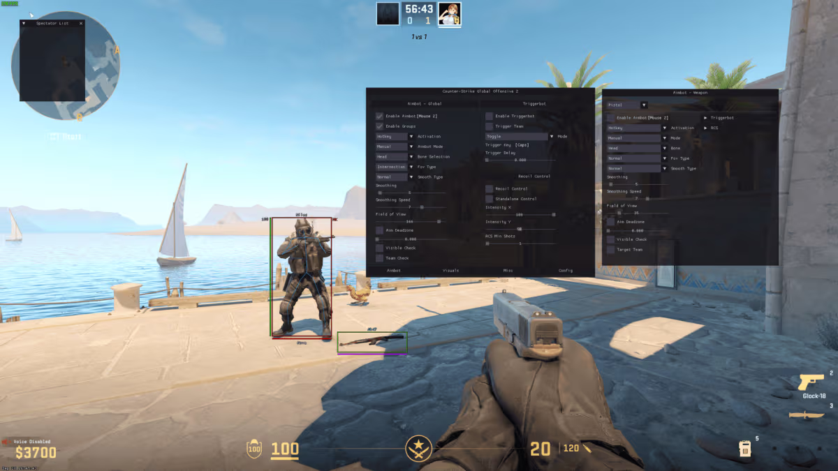 Kernaim CS2 in-game screenshot